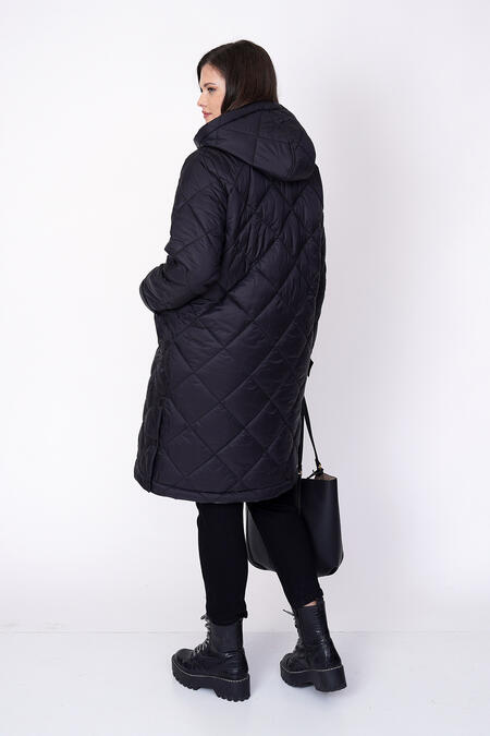 QUILTED PUFFER COAT - Thumbnail (17)