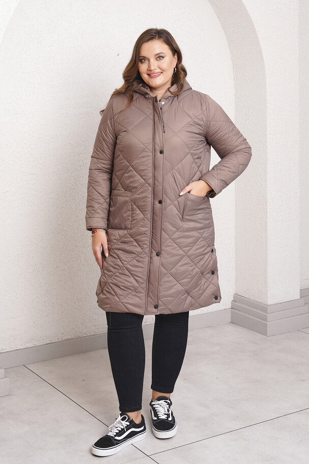 QUILTED PUFFER COAT