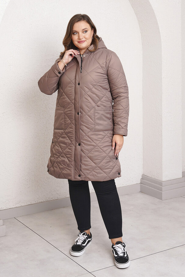 QUILTED PUFFER COAT