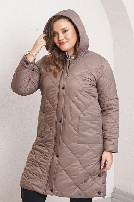 QUILTED PUFFER COAT - Thumbnail (23)