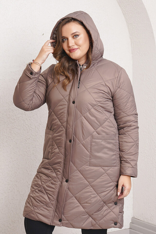 QUILTED PUFFER COAT