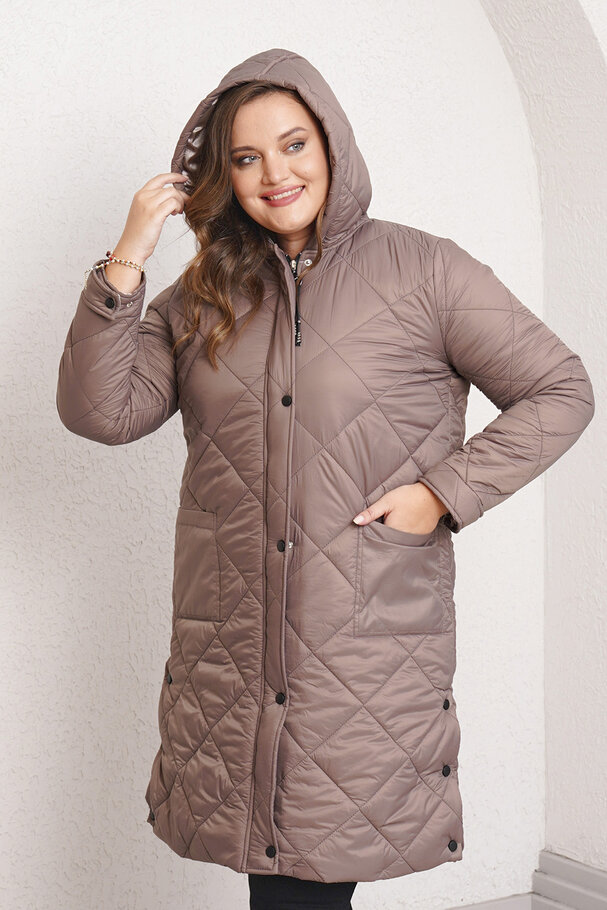 QUILTED PUFFER COAT