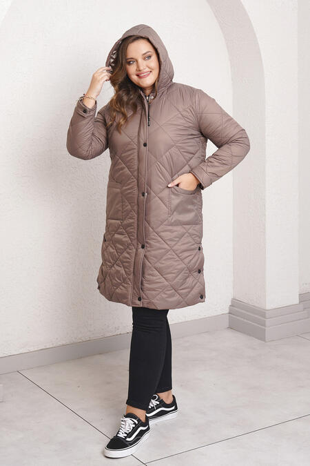 QUILTED PUFFER COAT - Thumbnail (25)