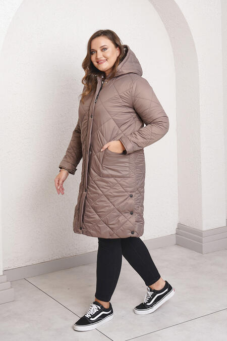 QUILTED PUFFER COAT - Thumbnail (26)