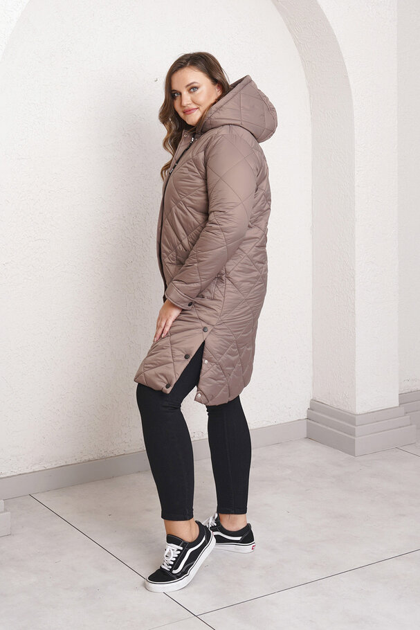 QUILTED PUFFER COAT