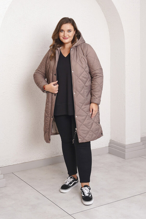 QUILTED PUFFER COAT