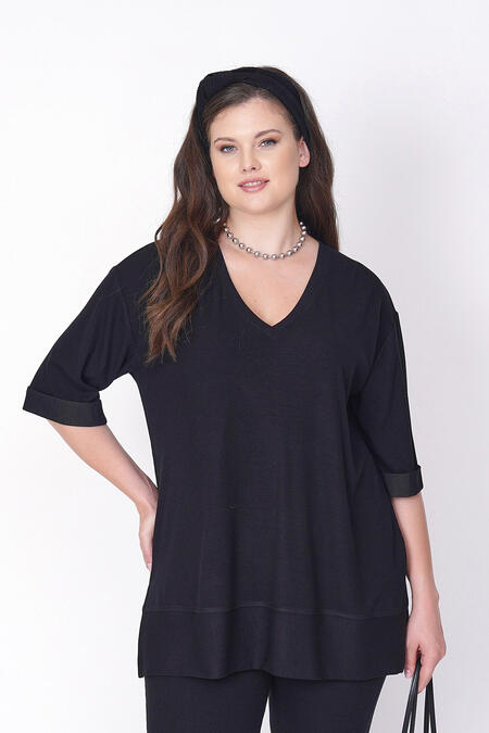 Büyük Moda - RIBBED T-SHIRT AND LEGGINGS CO-ORD SET (1) Büyük Moda - RIBBED T-SHIRT AND LEGGINGS CO-ORD SET (1)