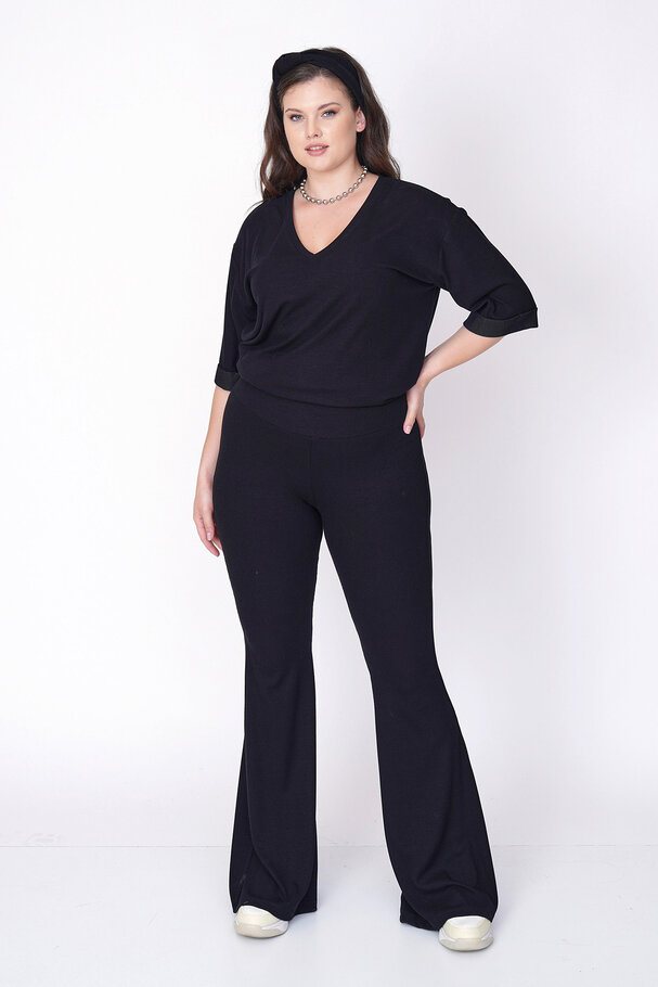 RIBBED T-SHIRT AND LEGGINGS CO-ORD SET