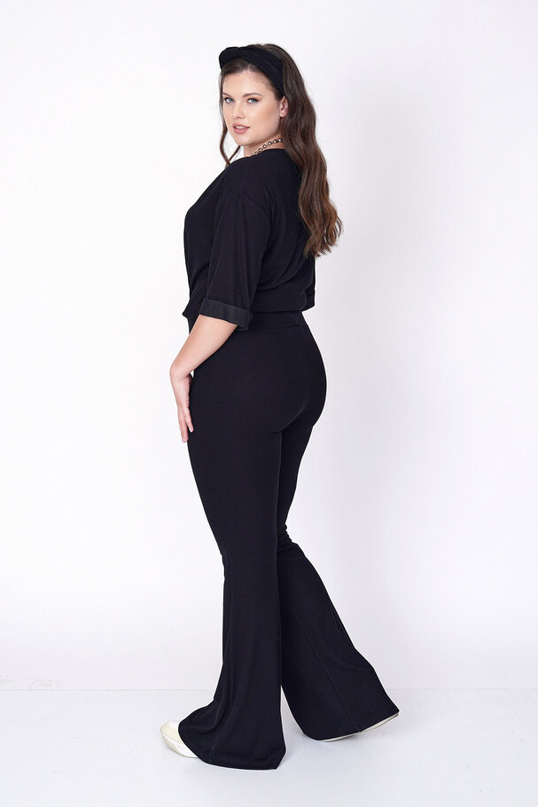 RIBBED T-SHIRT AND LEGGINGS CO-ORD SET