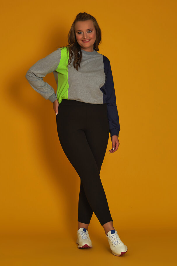 RIBBED LEGGINGS BRUSHED INSIDE