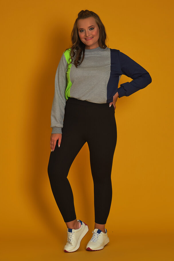 RIBBED LEGGINGS BRUSHED INSIDE
