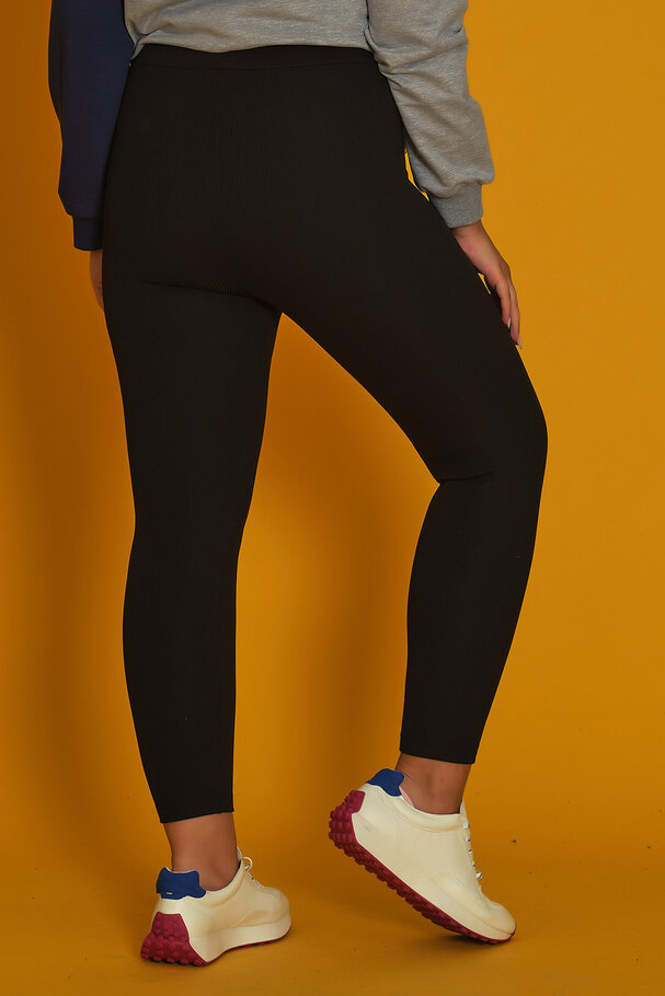 RIBBED LEGGINGS BRUSHED INSIDE