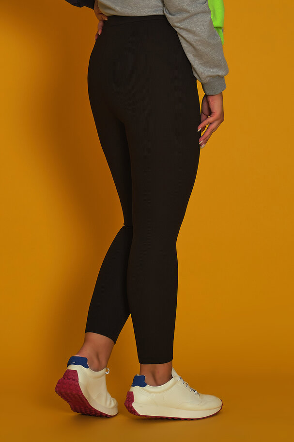 RIBBED LEGGINGS BRUSHED INSIDE