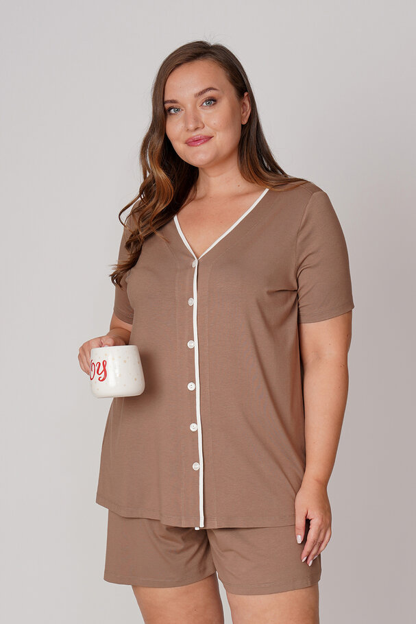 SHIRT and SHORTS PYJAMA SET