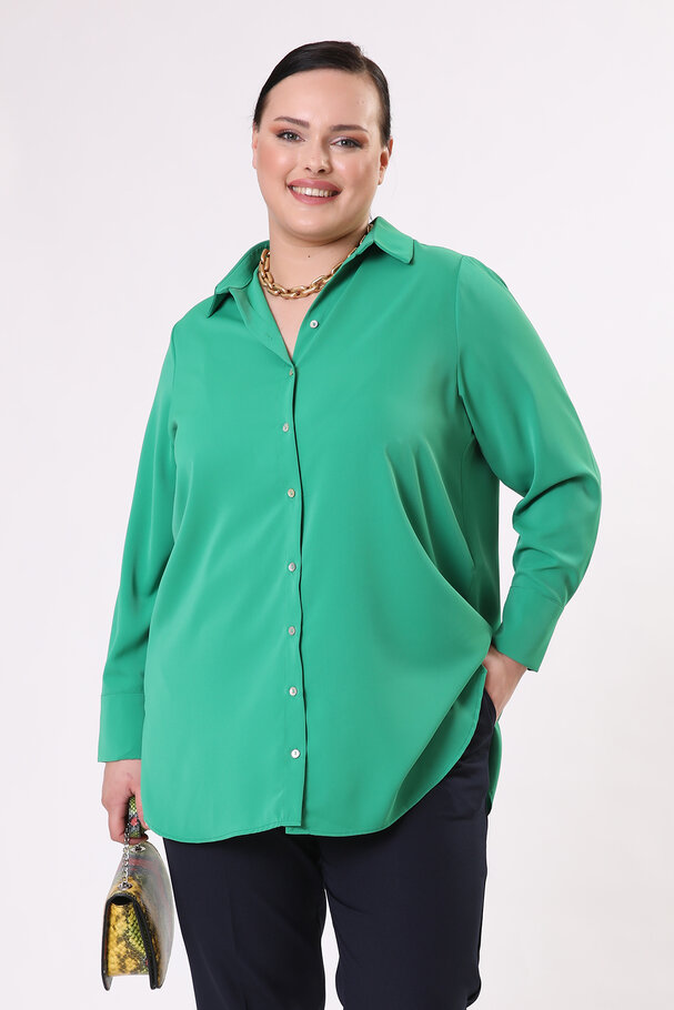 SHIRT WITH A SATIN FINISH