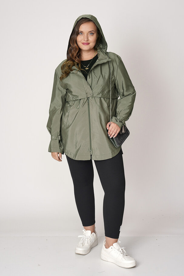 SHORT HOODED PARKA