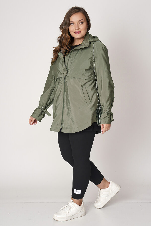 SHORT HOODED PARKA