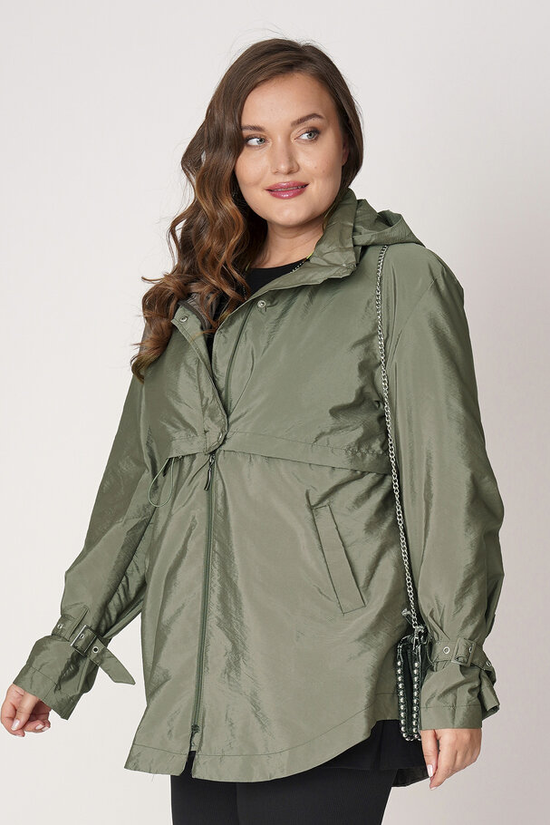 SHORT HOODED PARKA