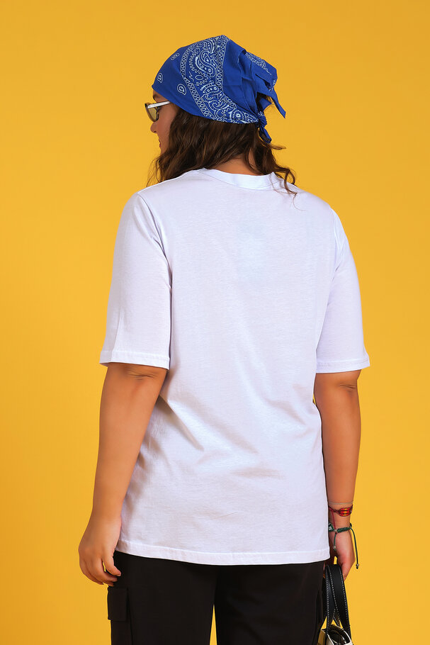 SIFIR YAKA BASİC T-SHIRT