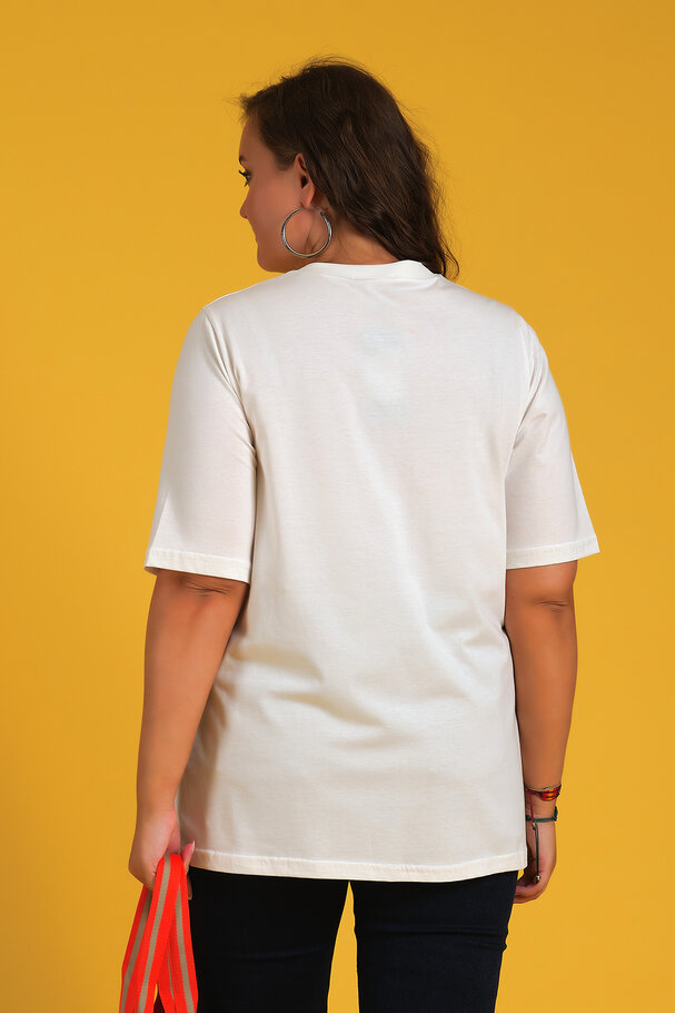 SIFIR YAKA BASİC T-SHIRT