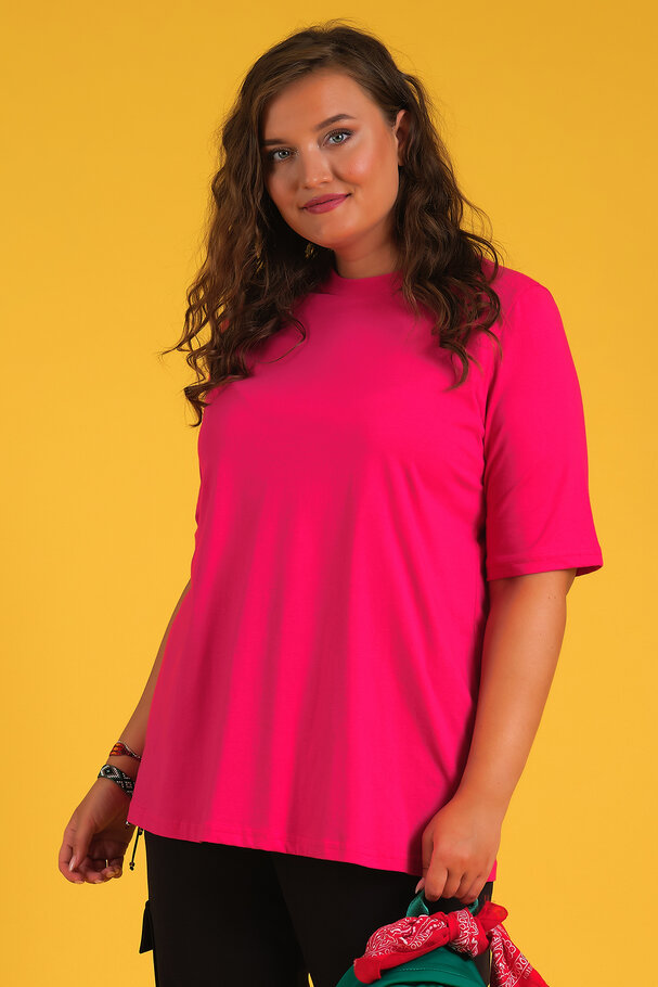 SIFIR YAKA BASİC T-SHIRT
