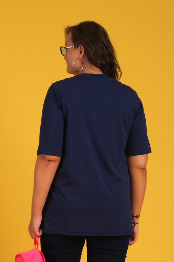 SIFIR YAKA BASİC T-SHIRT