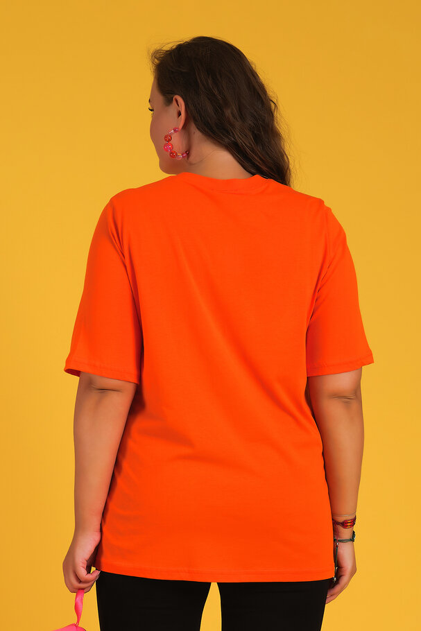 SIFIR YAKA BASİC T-SHIRT
