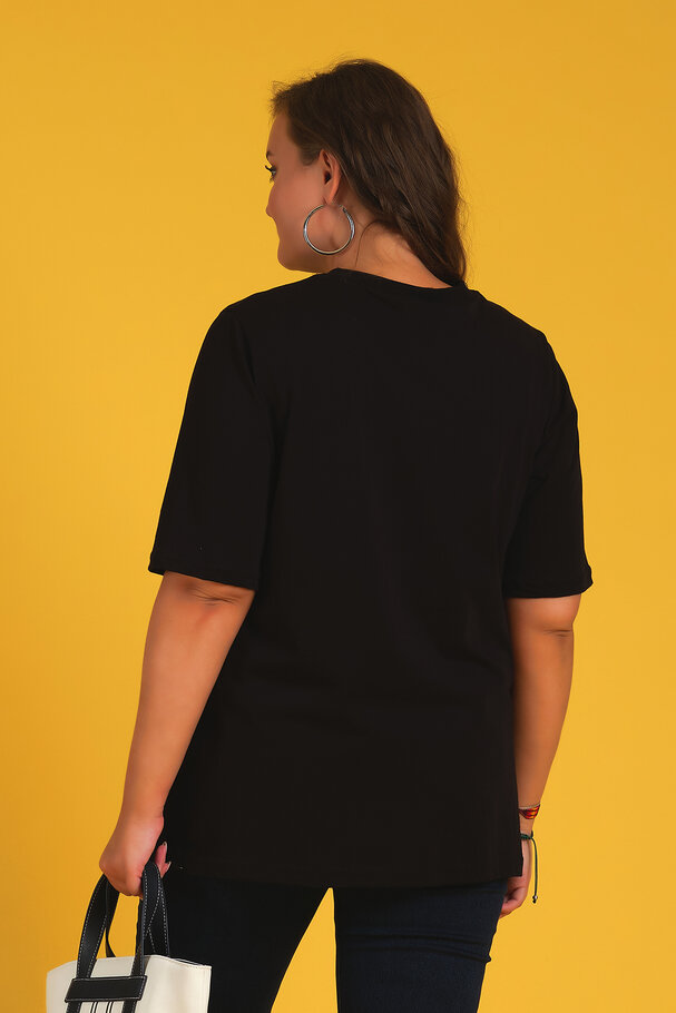 SIFIR YAKA BASİC T-SHIRT
