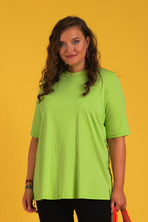 SIFIR YAKA BASİC T-SHIRT