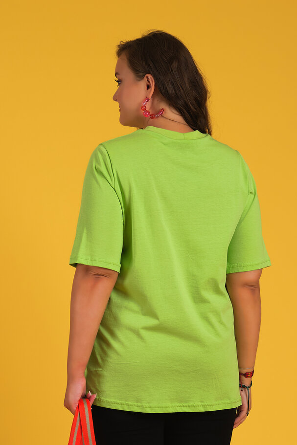 SIFIR YAKA BASİC T-SHIRT