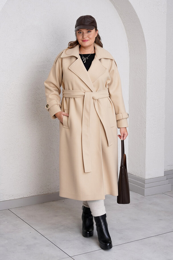 SOFT BELTED COAT