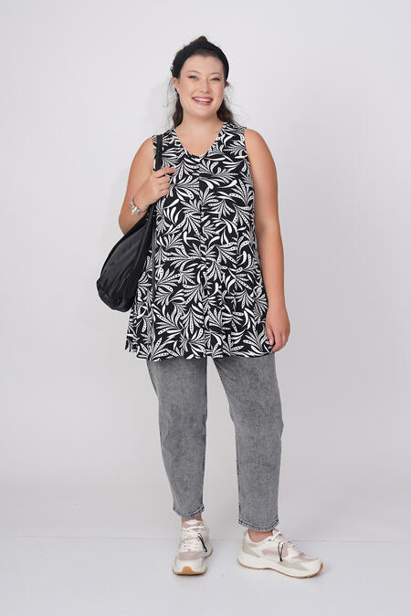  - SOYUT BASKI PİLELİ BLUZ (1)