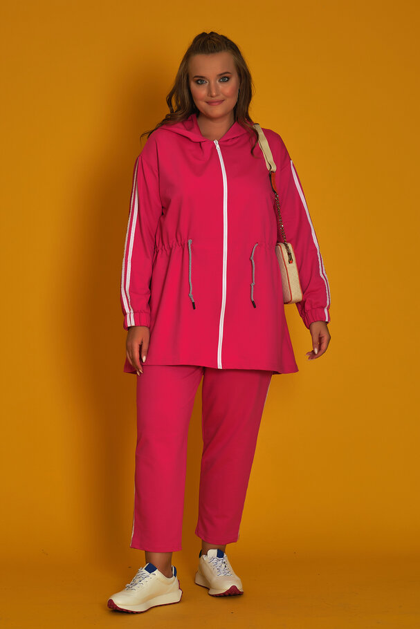 SPORTY CONTRAST HOODIE