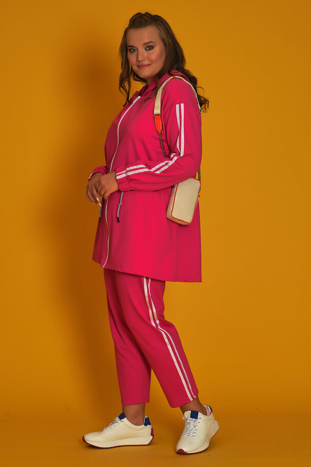 SPORTY CONTRAST HOODIE