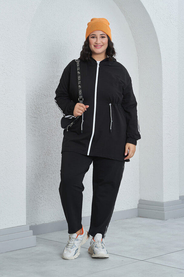 SPORTY CONTRAST HOODIE