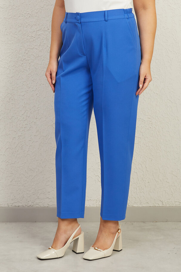 STRAIGHT-LEG TROUSERS