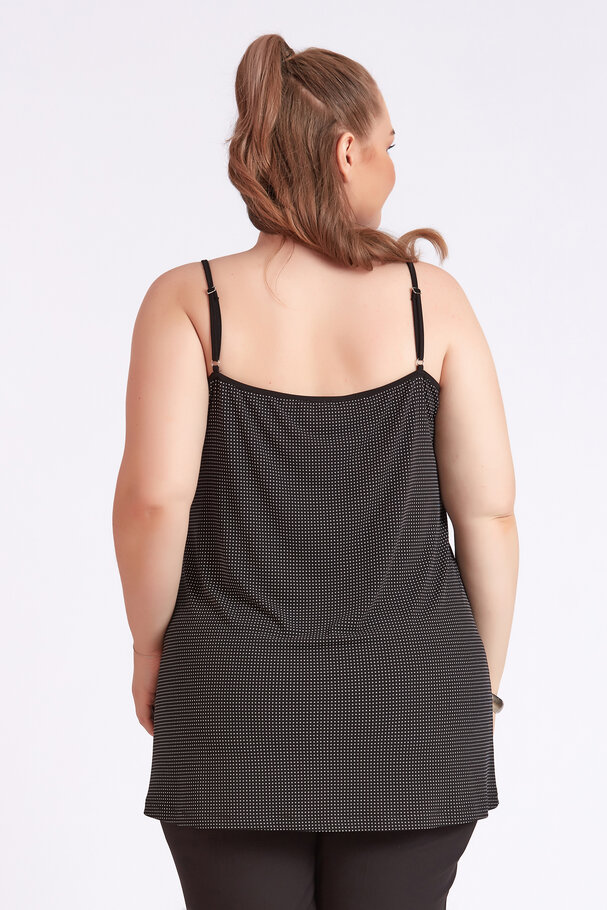 STRAPPY POLKA DOT TOP