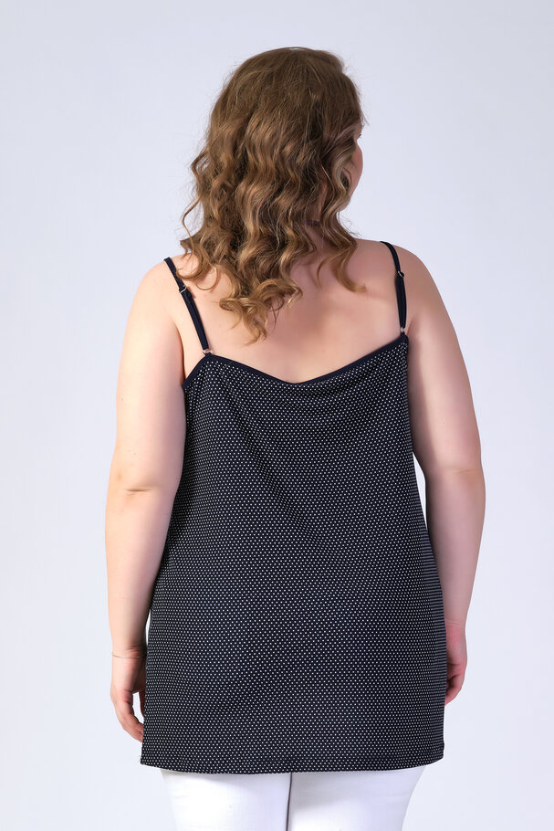 STRAPPY POLKA DOT TOP