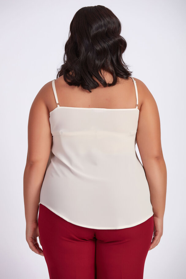 STRAPPY TOP WITH LACE