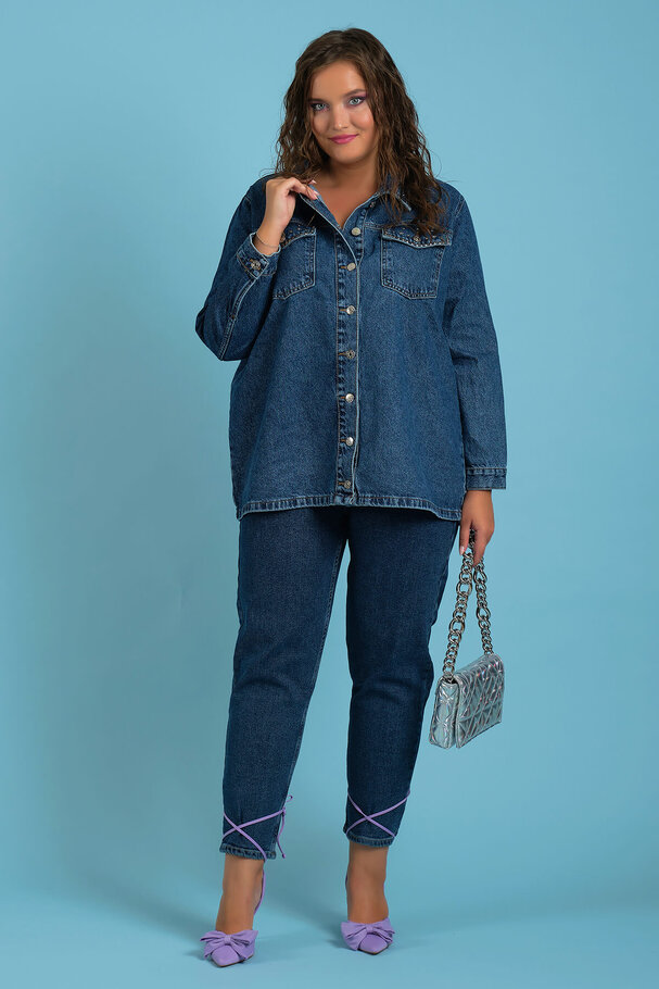 STUDDED DENIM JACKET