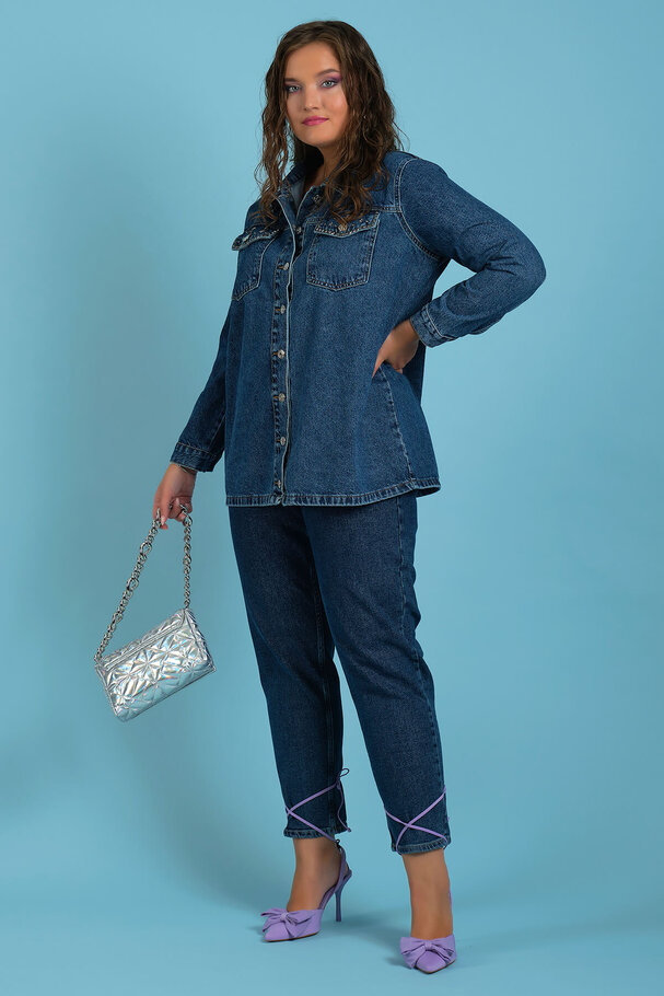 STUDDED DENIM JACKET