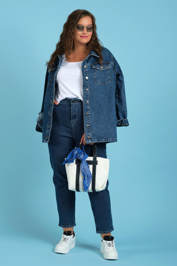STUDDED DENIM JACKET