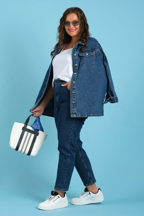 STUDDED DENIM JACKET