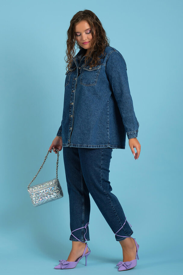 STUDDED DENIM JACKET