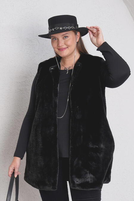 54473 - SUNİ KÜRK YELEK (1)  - SUNİ KÜRK YELEK (1)