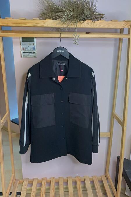 54449 - TECHNICAL JACKET WITH STRIPE DETAIL