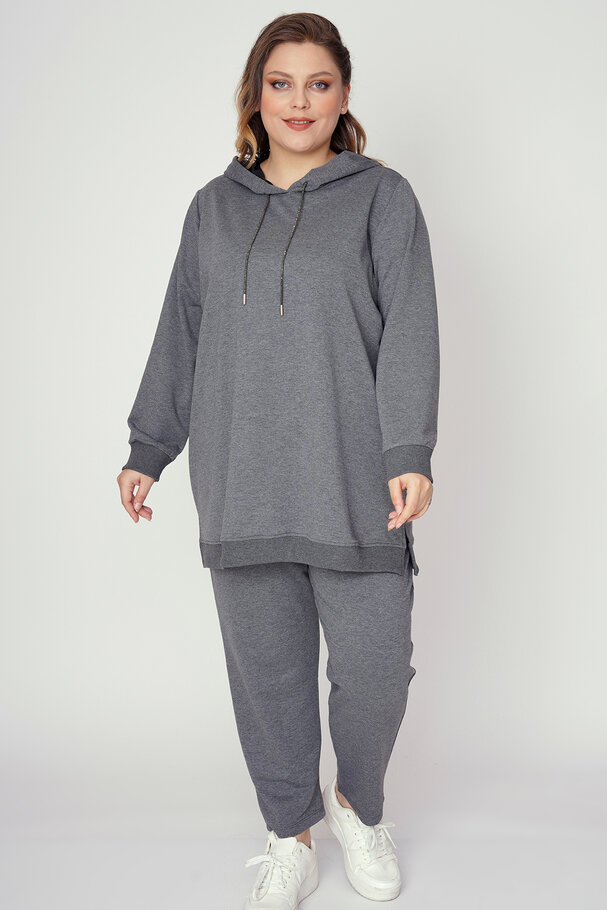 TOP-BOTTOM SWEATSHIRT SET