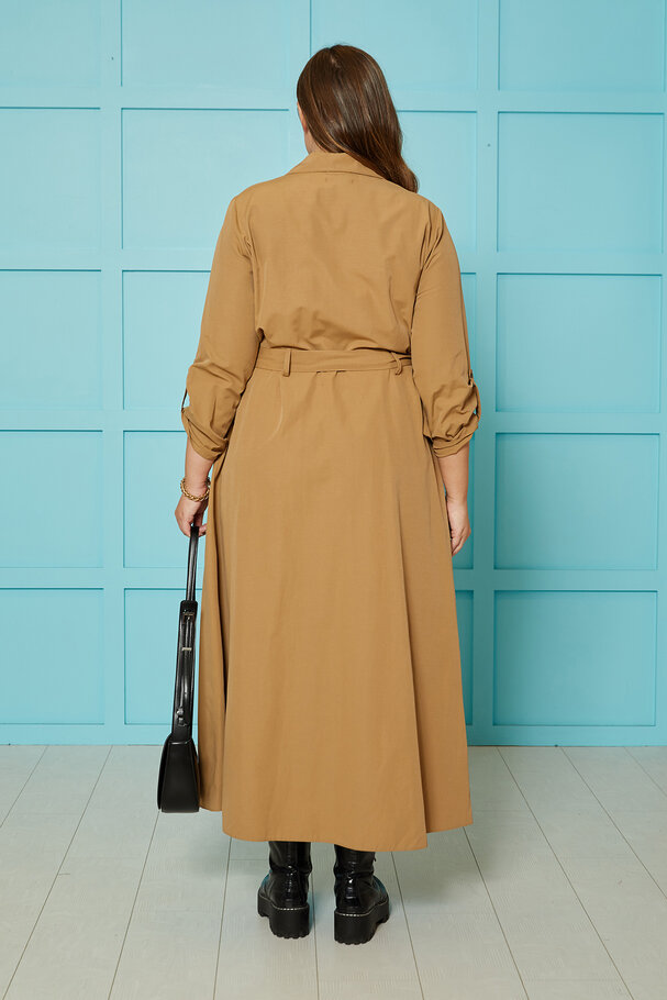 TRENCH DRESS WITH BELT