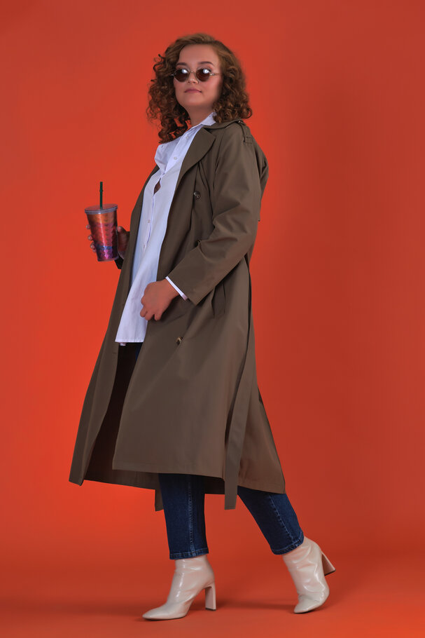 TRENCH COAT WITH BELT
