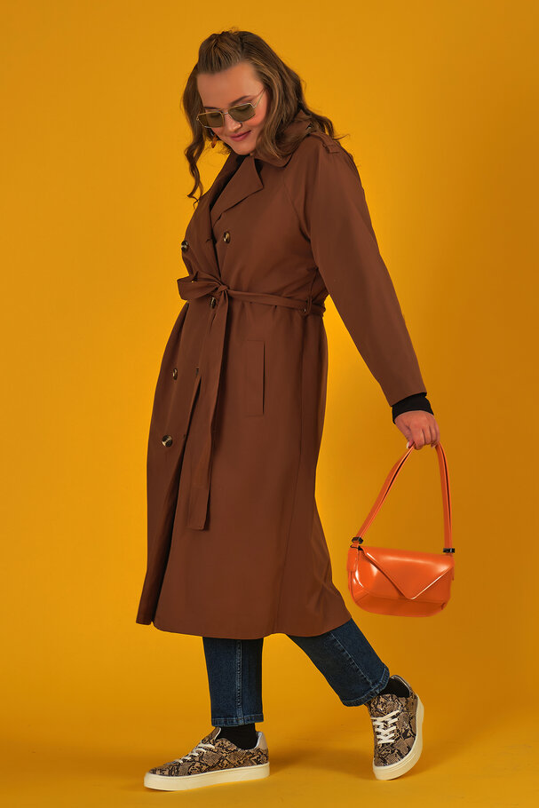 TRENCH COAT WITH BELT